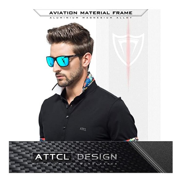 ATTCL Retro Metal Driving/Polarized Sunglasses - Picture 2 of 13